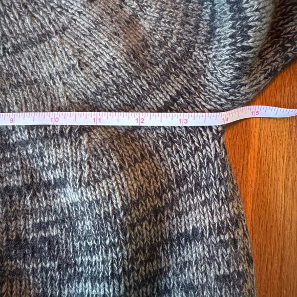 PRADA Gray Gradient Sweater Womens 2 38 Soft Wool Cashmere Australian Exclusive - Picture 9 of 13